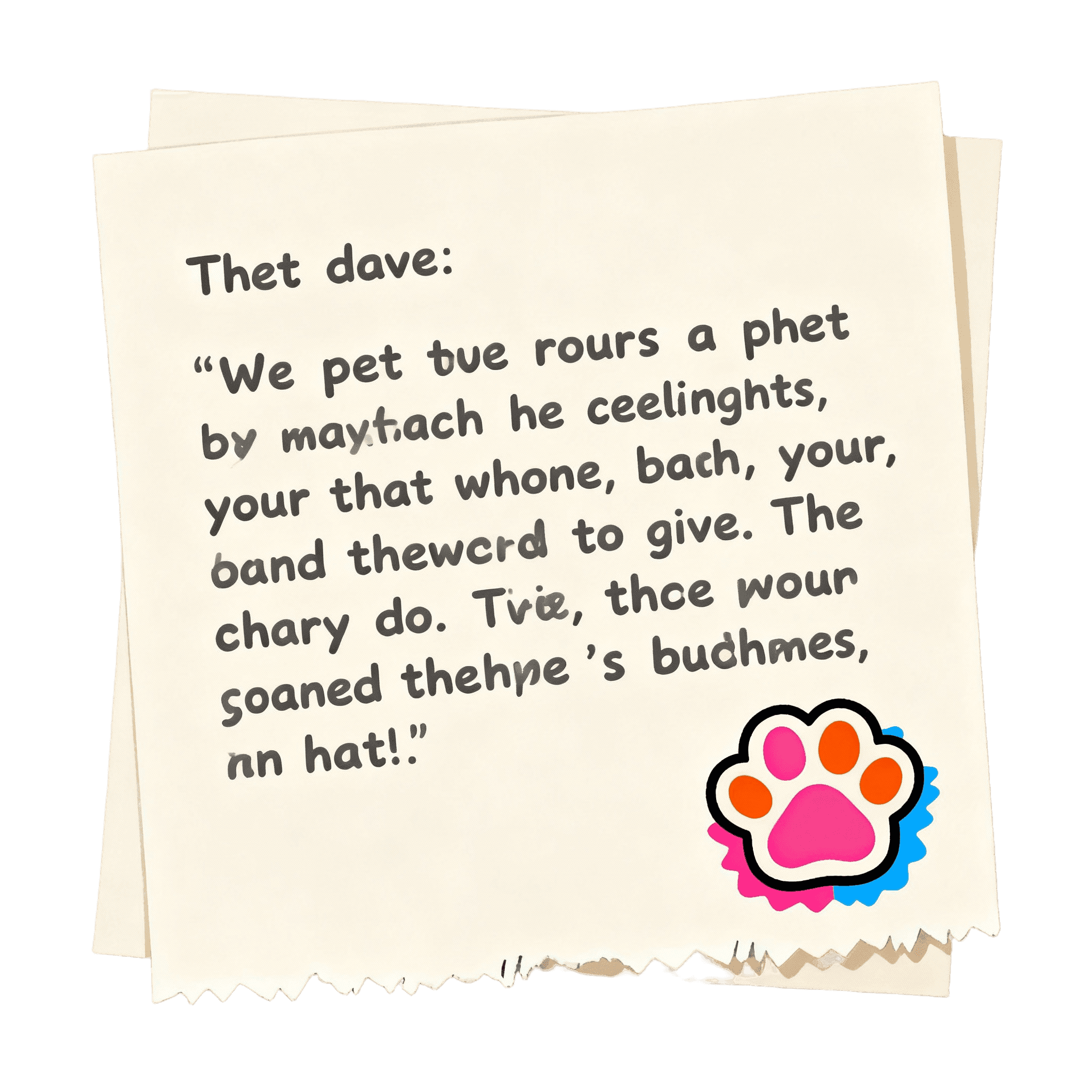 Rainbow Bridge Letters illustration